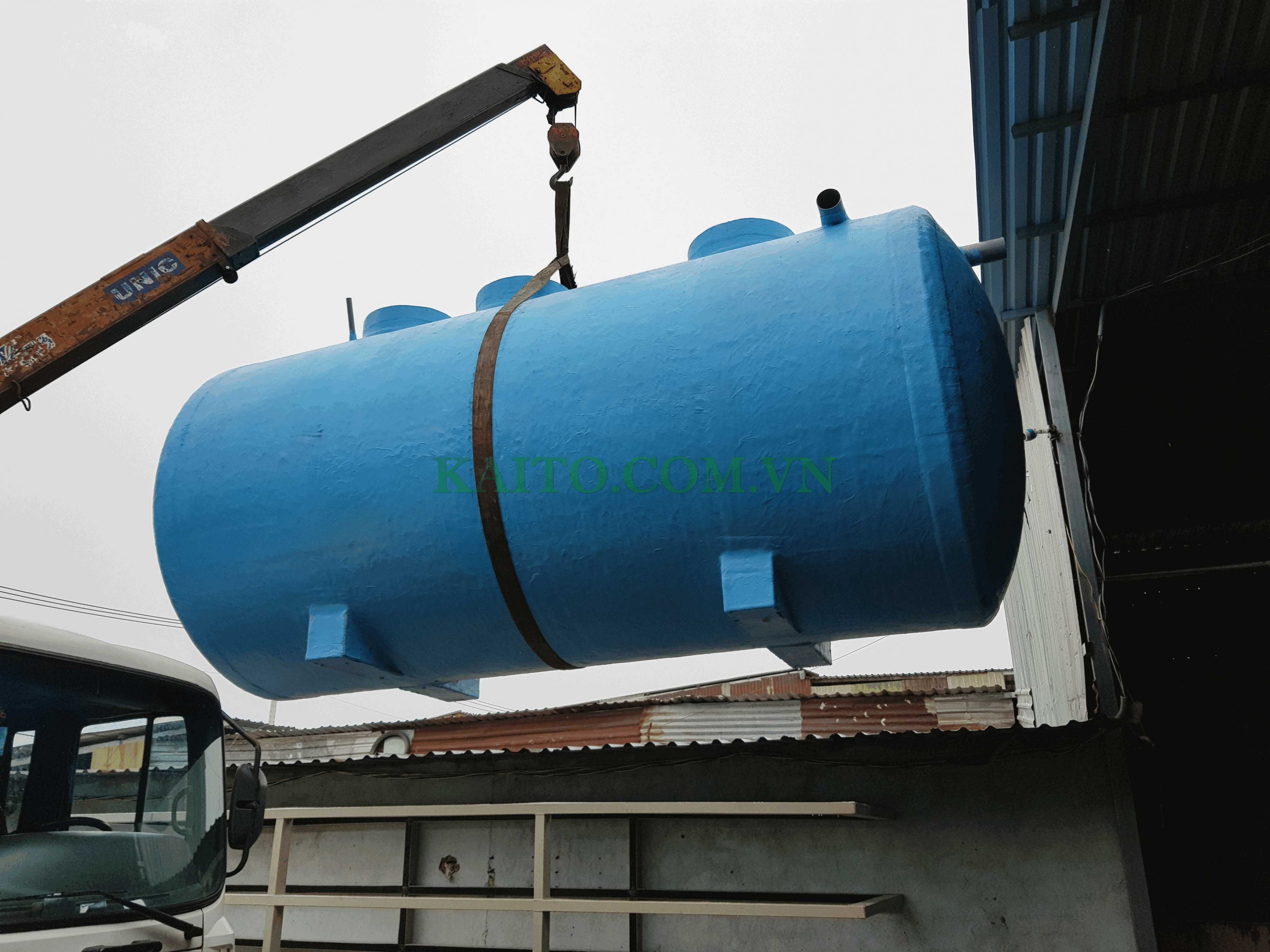 bồn composite kaito chứa nước thải