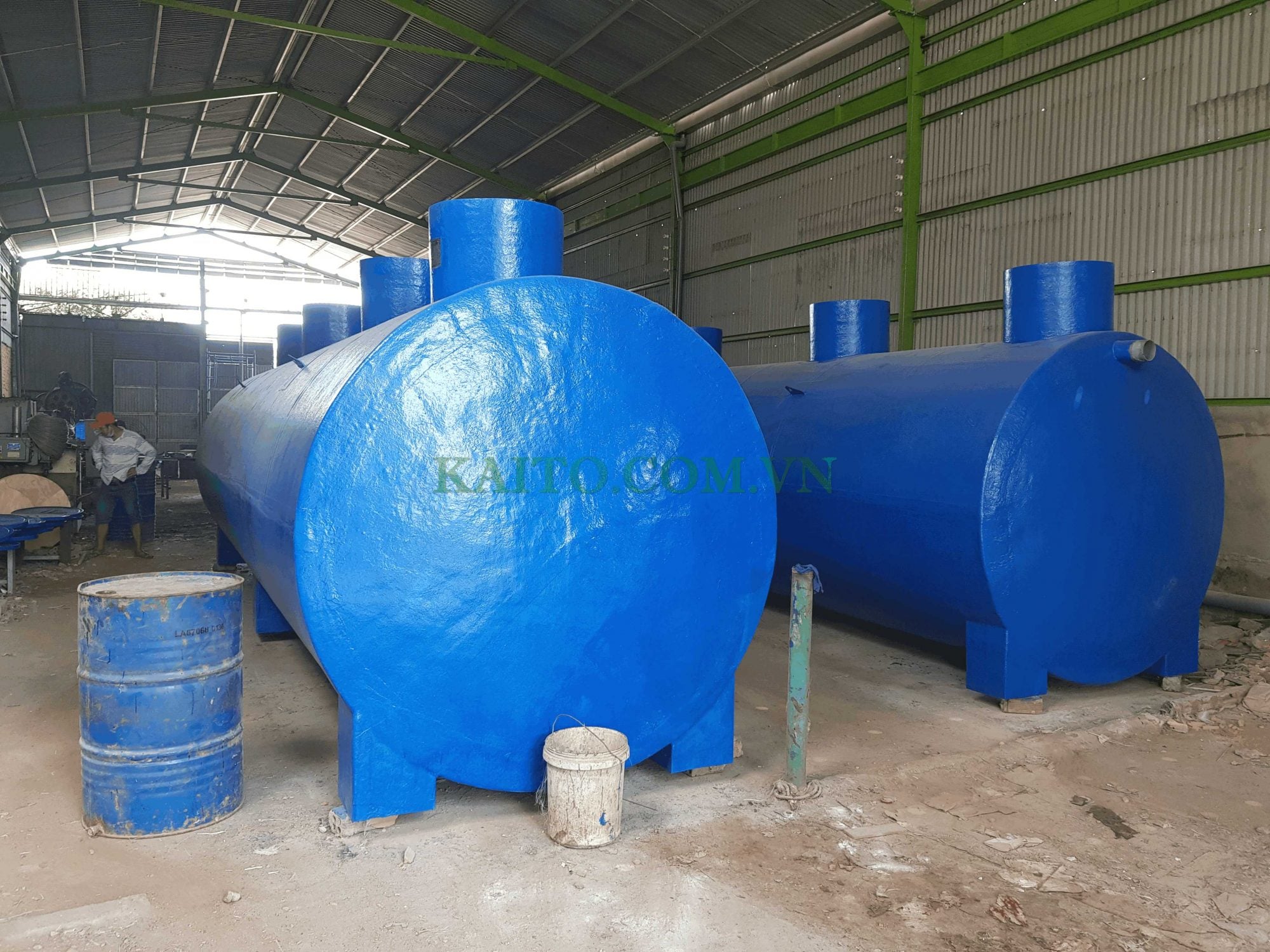 bồn composite chứa nước thải